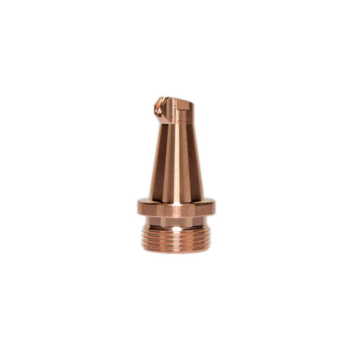 Dysza do podawania drutu 0.8mm do spawarki laserowej Raytools Superlaser. Wysokiej jakości końcówka spawalnicza od Wsparcie Laserowe.