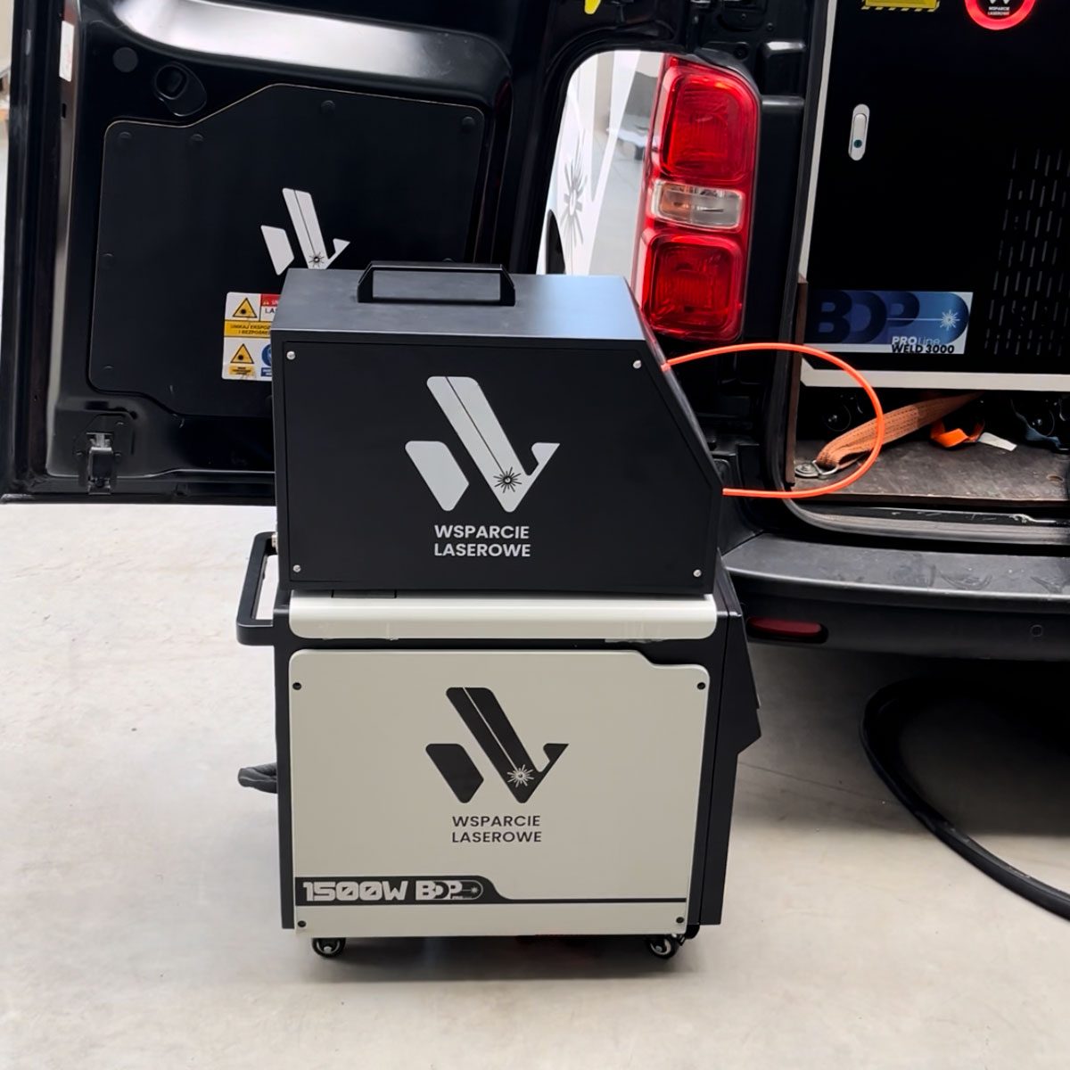 Mini spawarka laserowa BDP ProLine Mini Weld Wsparcie Laserowe. Mobilna spawarka laserowa. Spawanie laserem w każdej branży