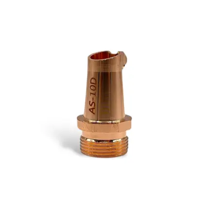 Dysza mosiężna 1.0 mm do podwójnego podawania drutu spawalniczego.