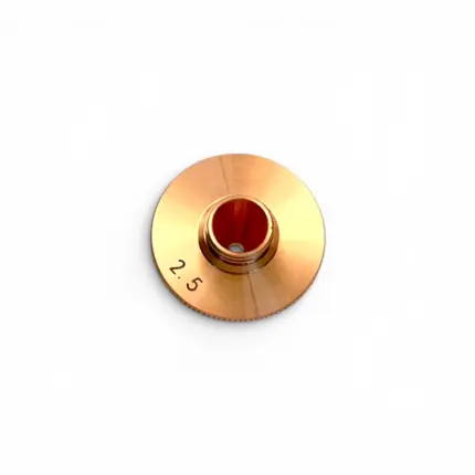 Pojedyncza dysza tlenowa 2.5mm do wycinarki laserowej. Sklep spawalniczy Wsparcie Laserowe dysze do wycinarek laserowych,